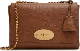 Mulberry Lily Medium Grained Leather Shoulder bag - Tan - One Size