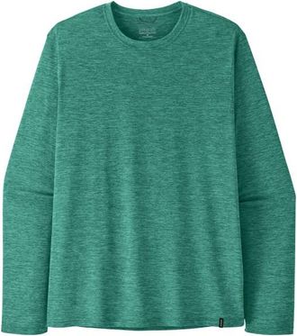 Patagonia L/S Cap Cool Daily Shirt Funktionsshirt f&uuml;r Herren | gr&uuml;n/t&uuml;rkis