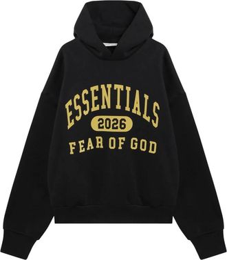 Fear of God Heren, Sweatshirts & Hoodies, Zwart, Maat: XS