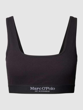 Marc O'Polo Bralette mit Label-Bund in Black, Gr&ouml;&szlig;e S