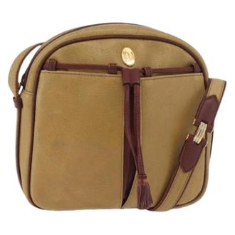 Cartier Pre-owned Cross Body Bags, female, Beige, Size: ONE SIZE Pre-owned Vintage Shoulder Bag