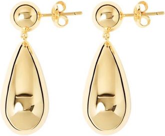 LI&Eacute; STUDIO The Lola Drop Earrings in Gold at Nordstrom