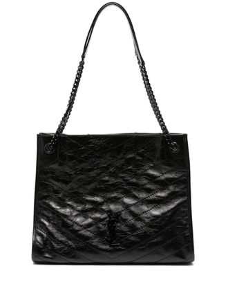Saint Laurent Niki shoulder bag - women - Leather - OS - Black