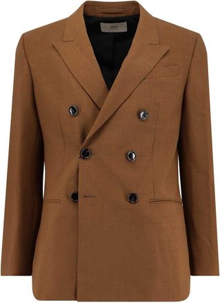 Ami Blazer Doppiopetto In Lana