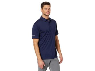 Callaway Tournament Short Sleeve Polo Mens Clothing Peacoat : 3XL, Polyester