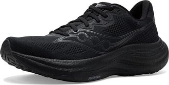 Saucony Ride 19 Mens Shoes Triple Black : 11.5 D - Medium, Synthetic