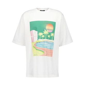 Balmain Postcard Print Tee