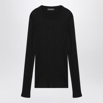 Dolce & Gabbana Ribbed And Sweater