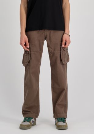 Alpha Industries Cargohose ALPHA INDUSTRIES Jet Pant, Herren, Gr. 29, N-Gr, grau (taupe), Web, Obermaterial: 100% Baumwolle, unifarben, normal lang, Hosen Cargohose, m