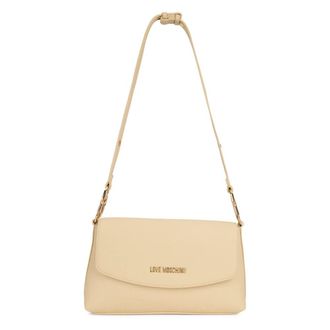 Love Moschino Bolso de hombro con logo - Bags - Mujer - Beige - ONE SIZE