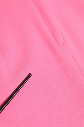 Dolce & Gabbana Pink Polyester Long Sleeves Sheath Midi Womens Dress (Pre-Owned)