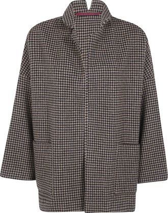 Daniela Gregis Jacket Pied De Poule Gladiolo