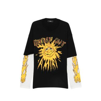 Amiri Burnt Out LJ T-shirt