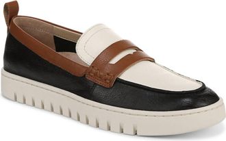 Vionic Womens Uptown Loafers In Black Multi