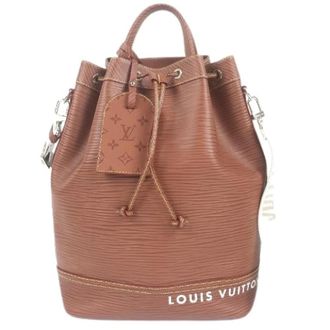 Louis Vuitton Pre-owned Maxi Noe Epi 2way Schoudertas - Heren - Pre-owned - Bruin - Maat: ONE Size Leer