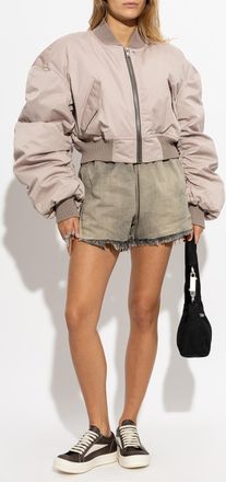 Rick Owens Down Bomber Jacket, Womens, Pink