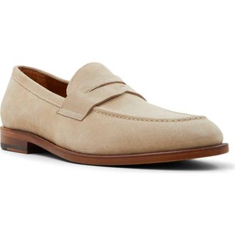 Brooks Brothers Greenwich Penny Loafer in Medium Beige at Nordstrom Rack, Size 8.5