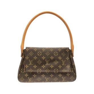 Louis Vuitton Pre-owned Vintage Schoudertas - Dames - Pre-owned - Bruin - Maat: ONE Size