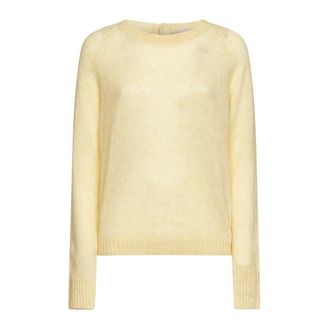 Blanca Vita Jersey de cuello redondo - Knitwear - Mujer - Amarillo - XS