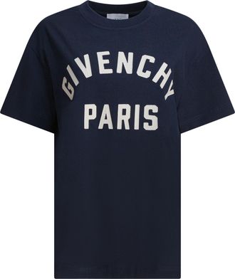 Givenchy Blauwe Katoenen T-shirt