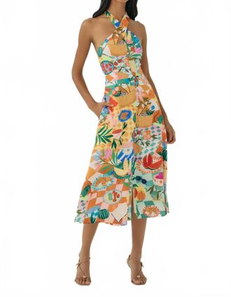 Hutch Wally Midi Dress In Multicolor