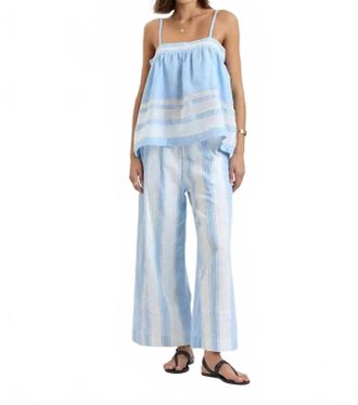 Lemlem Thea Tank Top In Sky Debre