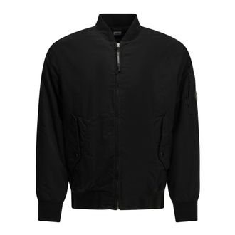 C.P. Company C.P. Company - Chaqueta Bomber T-Flatt con Lente - Jackets - Hombre - Negro - 2XL