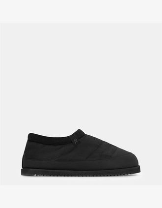 Represent Mens Mens Winter Flat Mules - Black - Size: 11