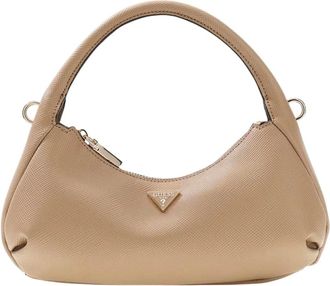 Guess Tassen, Dames, Beige, ONE Size, Gilda Mini Hobo Tas