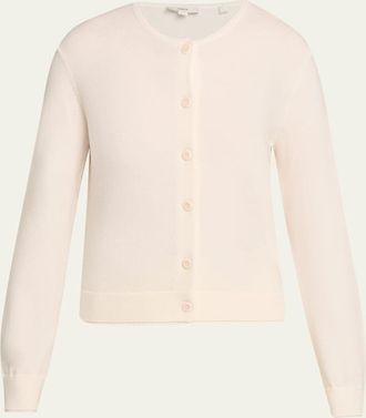 Vince Scallop-Trim Cardigan
