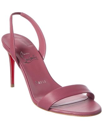 Christian Louboutin O Marylin 85 Leather Slingback Sandal