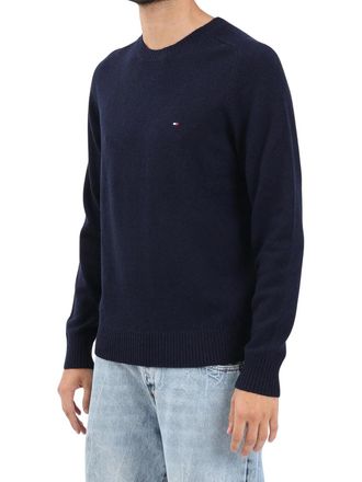 Tommy Hilfiger Wool Crewneck Sweater - Blue