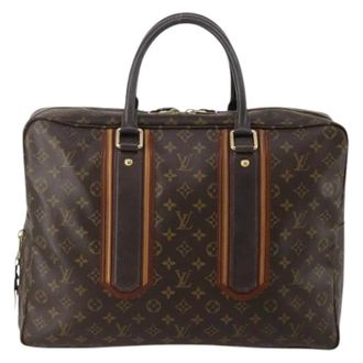 Louis Vuitton Pre-owned Vintage Handbag - Dames - Pre-owned - Bruin - Maat: ONE Size Leer