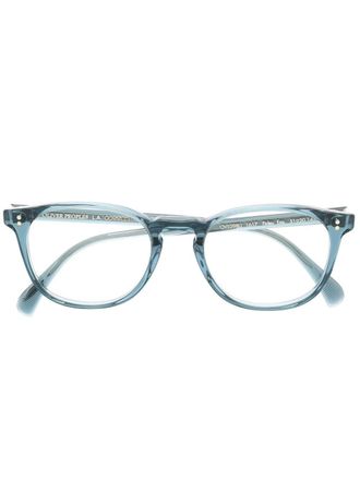 Oliver Peoples Occhiali squadrati Finley - Blu