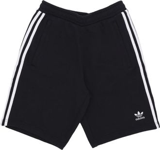 adidas Klassieke 3-Stripes Trainingsbroek - Heren - Korte sportbroeken - Zwart - L - Katoen - Fitness