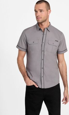 Guess Malcome Poplin Short-Sleeve Shirt