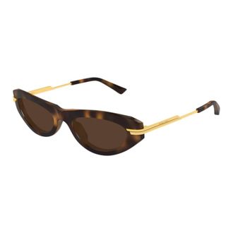 Bottega Veneta Sunglasses, unisex, Brown, ONE SIZE, Stylish Sunglasses for Your Look