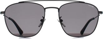 Police Aviator Mens Shiny Bakelite Smoke Grey SPL996 Origins Lite 2 Metal - One Size