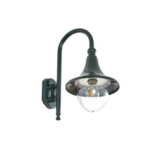 Lindby L&aacute;mpara de pared exterior de aluminio verde