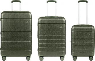 Champs Luggage Linen Ii Expandable 3Pc Trolley Set
