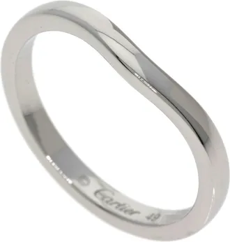 Cartier Platinum 950 Band Ring (Pre-Owned)