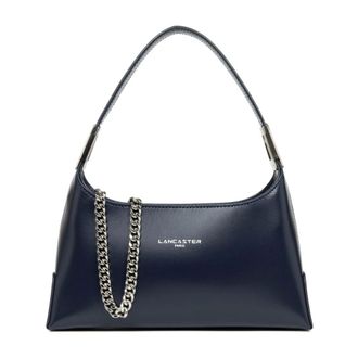Lancaster Shoulder Bags, female, Blue, Size: ONE SIZE Sac baguette Zipp&eacute; S Suave Ace