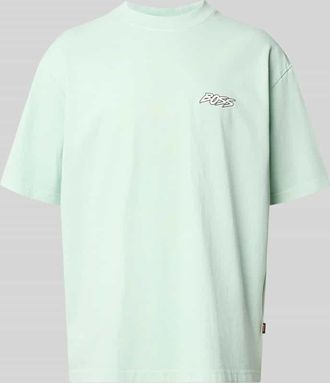 Boss Orange by Hugo Boss BOSS Orange Regular Fit T-Shirt aus reiner Baumwolle Modell SURFWASH in Tuerkis, Gr&ouml;&szlig;e XXL