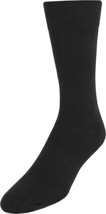 Trafalgar Store Sasha Solid Colored Mid-Calf Pima Cotton Socks in Charcoal at Nordstrom