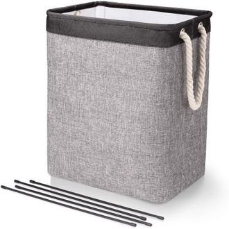 OEM Cesto De Ropa Grande De 50 X 41 X 31 Cm, Bolsa De Lavander&iacute;a Plegable Con Asas De Cuerda, Contenedor De Almacenamiento Adecuado Para Dormitorio, Lavad