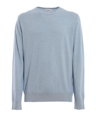Dondup Cotton and cashmere melange crew neck