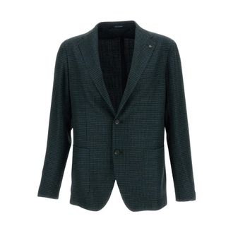 Tagliatore Blazer de un solo bot&oacute;n - Suits - Hombre - Verde - XL