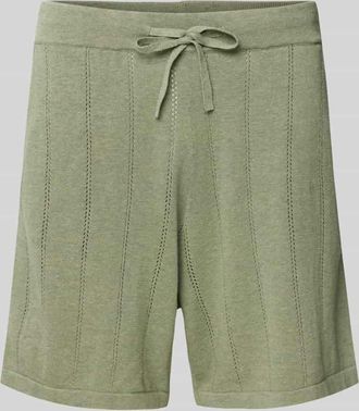 Colours & Sons Regular Fit Shorts mit Leinen-Anteil in Gruen, Gr&ouml;&szlig;e XXL