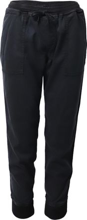 BA&SH Ba & sh Drawstring Pants in Black Lyocell