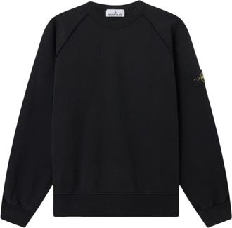 Stone Island 6100041 Oversized Crewneck Sweatshirt Black L1S156100041S0051V0029